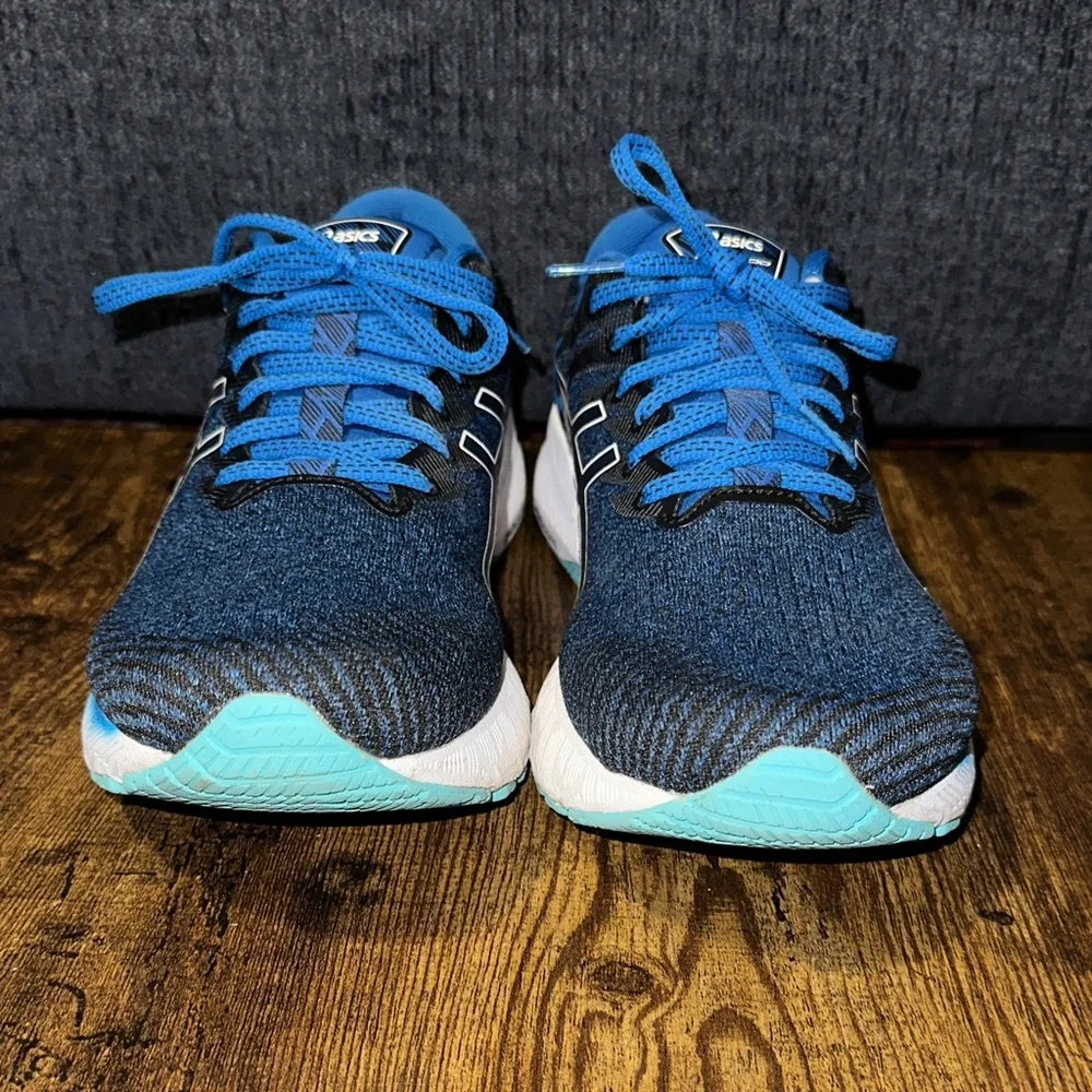 ASICS GT-2000 10 Running Shoes - Lake Drive Blue/White - Men 10.5